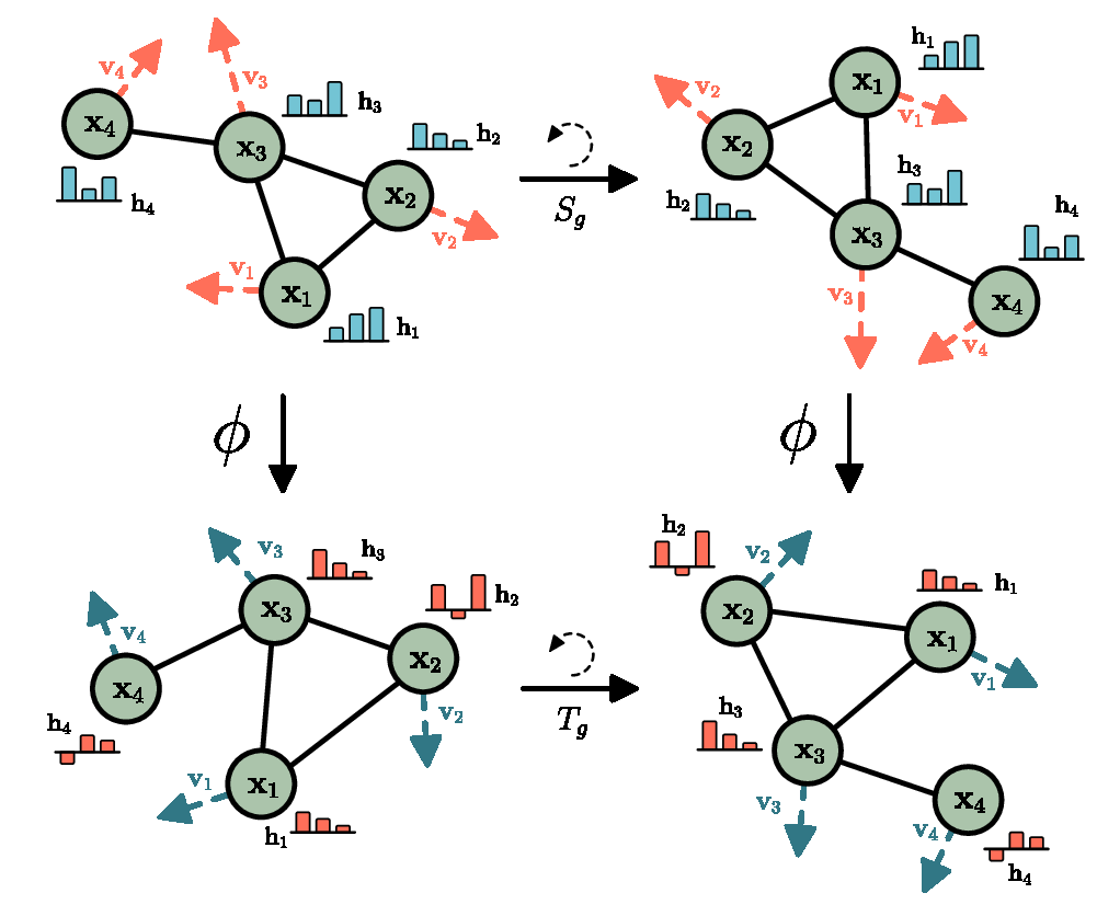 EGNN: \cite{satorras2021egnn}